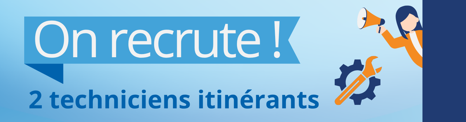 2 offres en CDI techniciens itinérants Fluid'O